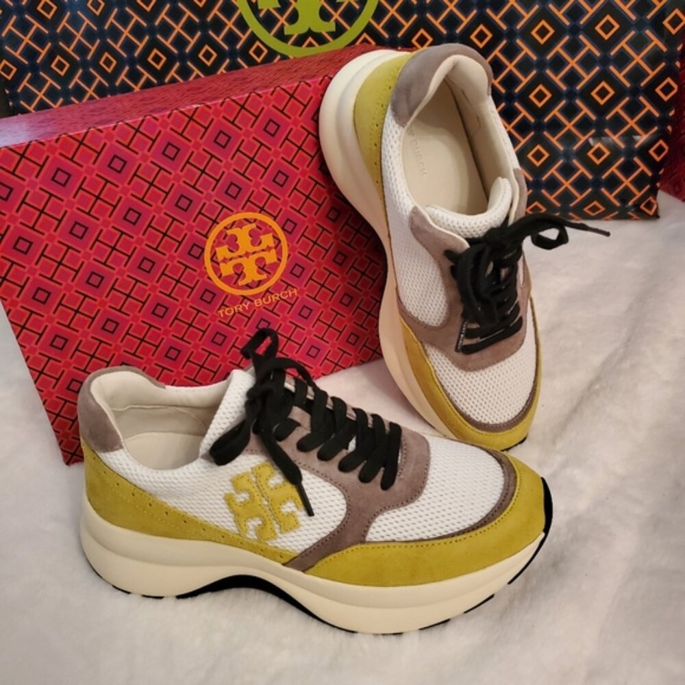 NEW! TORY BURCH FABULOUS, CHIC, & SEXY KICK TRAINER REMEMBER STR SNEAKER…